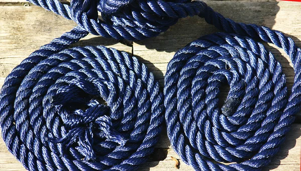 Ropes coiled — Stock Photo, Image