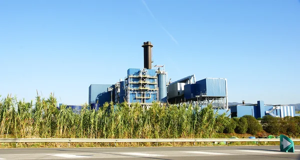 Factory in Mataró's road — Stock Photo, Image