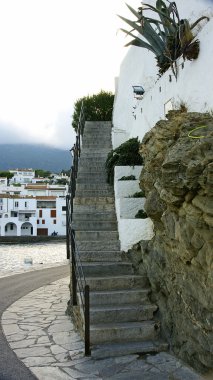 cadaques, Binası dış merdiven