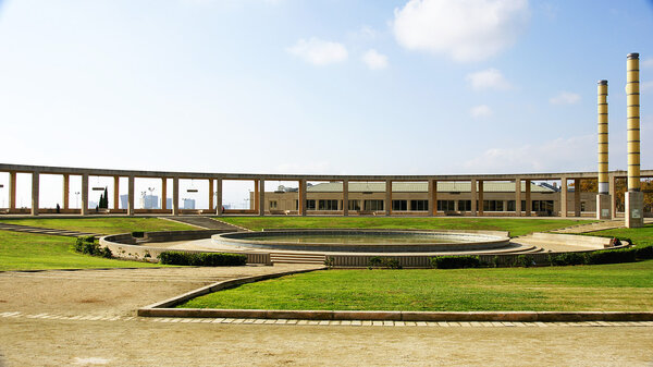 Montjuic's Olympian ring