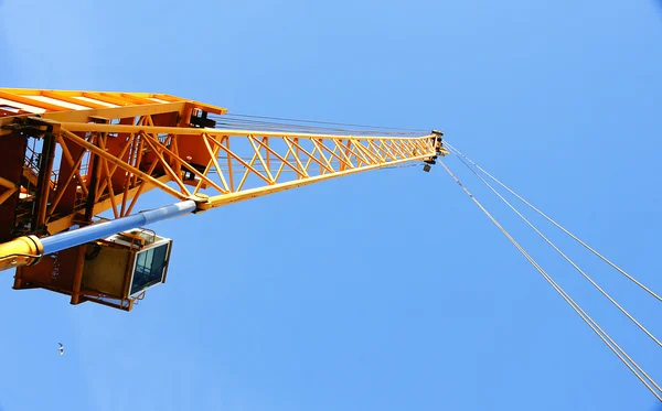 Cranes in the port of Barcelona — Stock Photo, Image