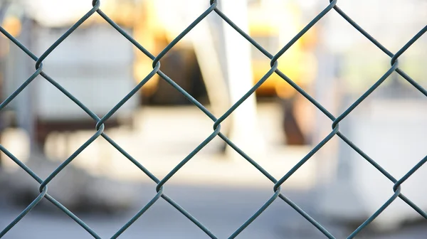 Wire staket för bakgrund och textur — Stockfoto