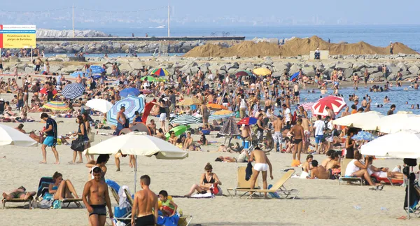 Gentes de Una playa — Stockfoto