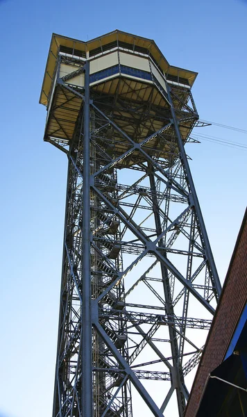 Estrutura da torre do teleférico — Fotografia de Stock