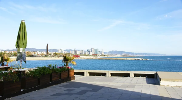 Panorámica de la playa — Foto de Stock