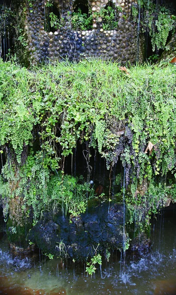 Fontein tuinen de tamarita — Stockfoto