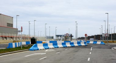 el prat de Llobregat endüstriyel peyzaj
