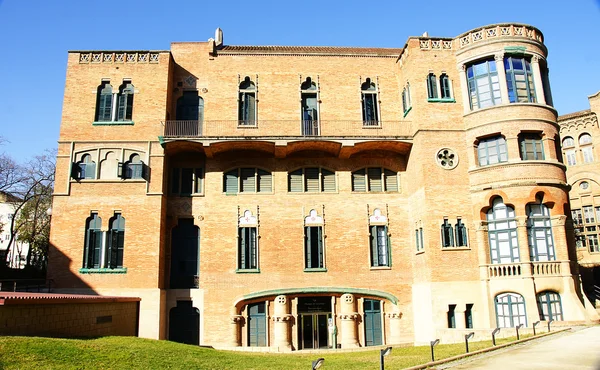 Edifícios modernistas catalães do complexo hospitalar de Sant Pau — Fotografia de Stock