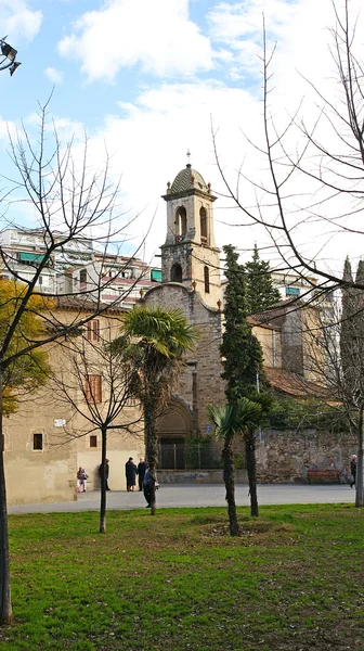 Church of Sant Marti of Provençals — Zdjęcie stockowe