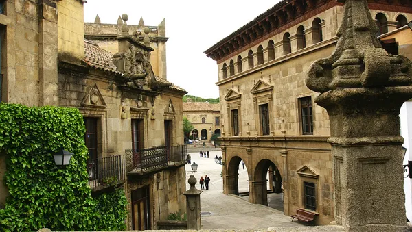 Aldeia espanhola de Barcelona — Fotografia de Stock