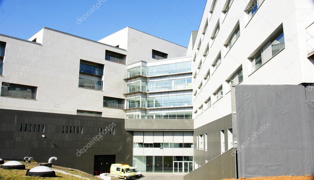New buildings of the hospital complex of Sant Pau