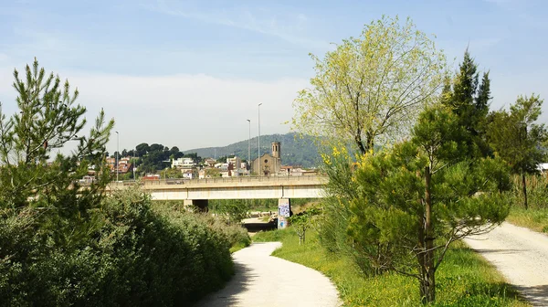 Park delty Llobregat z sant boi de llobregat — Zdjęcie stockowe