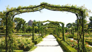 el retiro Madrid bahçeleri