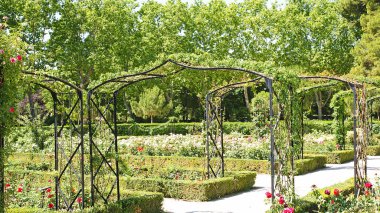 el retiro Madrid bahçeleri