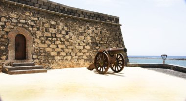 fort san gabriel ve toplar
