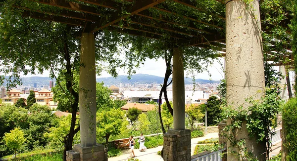 Jardines Grec de Barcelona — Foto de Stock