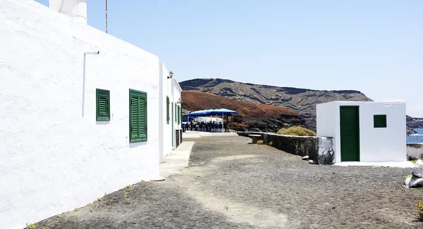 Landschaft von el golfo auf lanzarote — Stockfoto