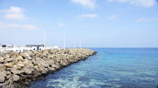 View of Playa Blanca — стоковое фото