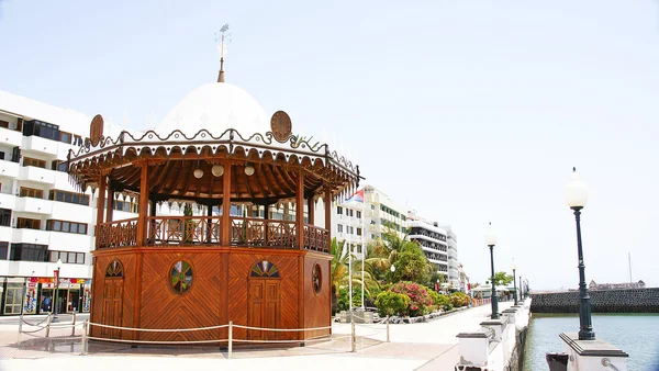 Kiosque à musique en Arrecife — Photo