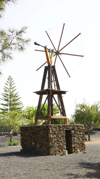 Ziermühle in costa teguise — Stockfoto