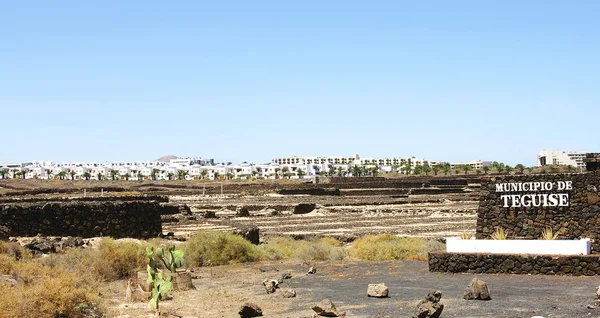 Paisaje salvaje, árido y volcánico — Foto de Stock