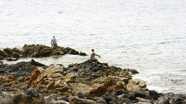 Kustlandskap av ön Lanzarote — Stockfoto