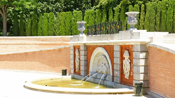 Fuente en El Retiro — Foto de Stock