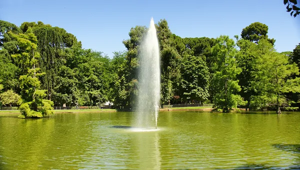 Pond Crystal Palace in El Retiro — Stock Photo, Image