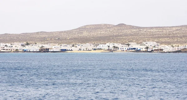 Paisajes marinos de la isla de Lanzarote — Foto de Stock