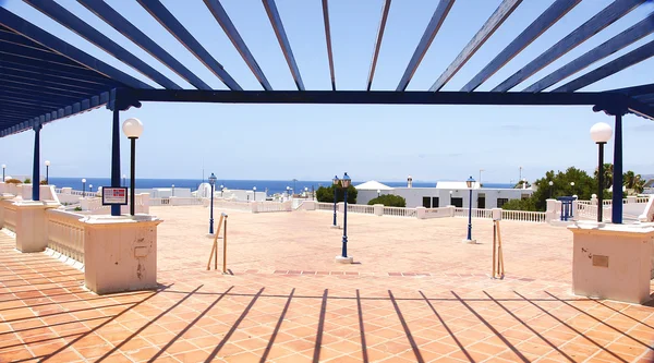 Arquitectura canaria en Puerto del Carmen — Foto de Stock