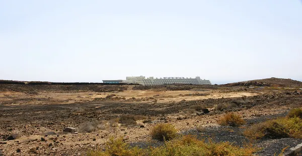 Wild landscape, arid and volcanic — Stock Photo, Image