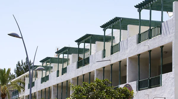 Kanarische Architektur in Puerto del Carmen — Stockfoto
