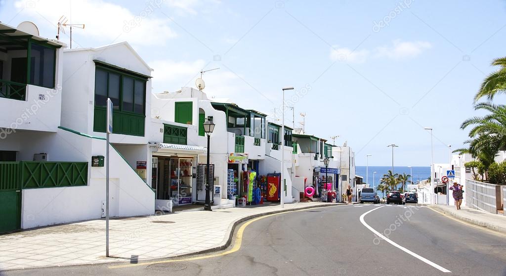 Streets and houses of Puerto del Carmen