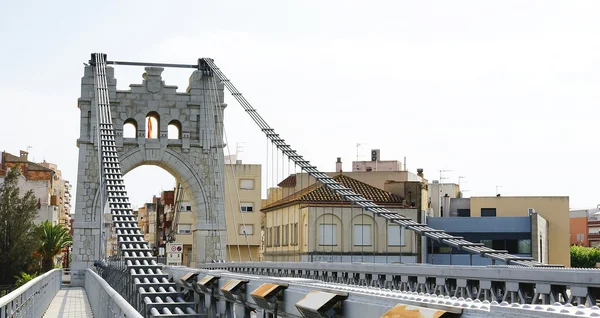 Bridge over the Ebro river — Stock Photo, Image