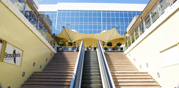 Stairs of a shopping center — Stock Photo, Image