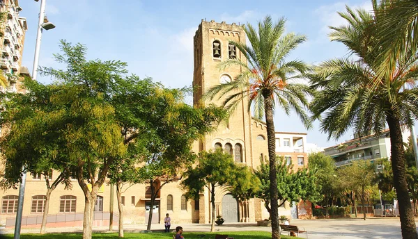 Paroki Kristus Raja di alun-alun de Elche — Stok Foto