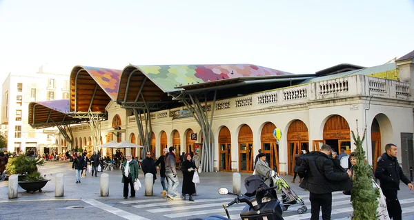 Santa caterina-marknaden i barcelona — Stockfoto