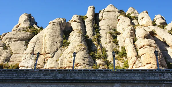 Bergen montserrat — Stockfoto