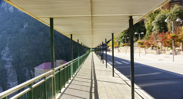 Gateway protected in Montserrat — Stock Photo, Image