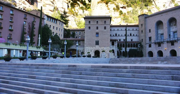 Basilica of Montserrat — Stock Photo, Image