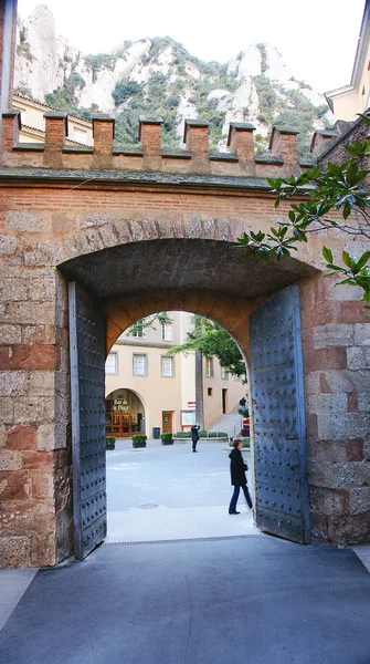 Basilica of Montserrat — Stock Photo, Image