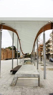 Terrassa meydanındaki süs yapısı