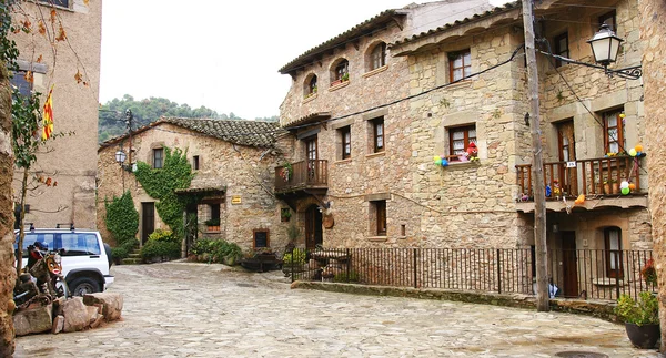 Gli edifici, le strade e i vicoli del Medioevo a Mura — Foto Stock