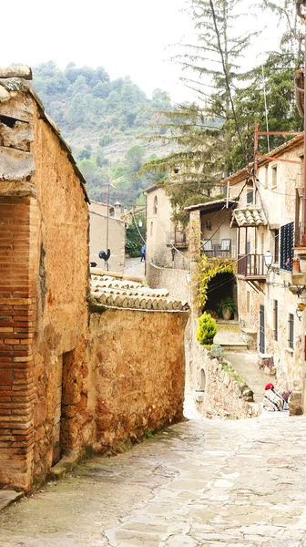 Los edificios, las calles y callejones de la Edad Media en Mura — Foto de Stock