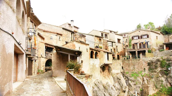 Die Gebäude, die Straßen und Gassen des Mittelalters in mura — Stockfoto