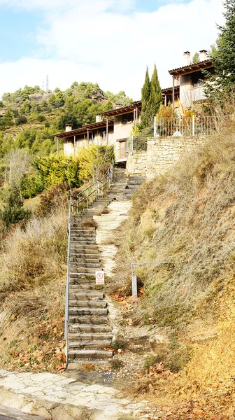 建筑物、 街道和小巷的中世纪在 mura — 图库照片