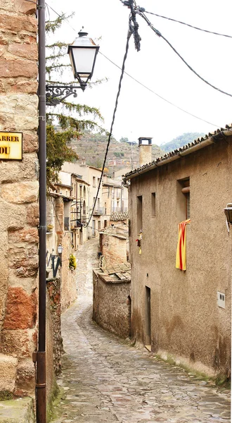 Die Gebäude, die Straßen und Gassen des Mittelalters in mura — Stockfoto