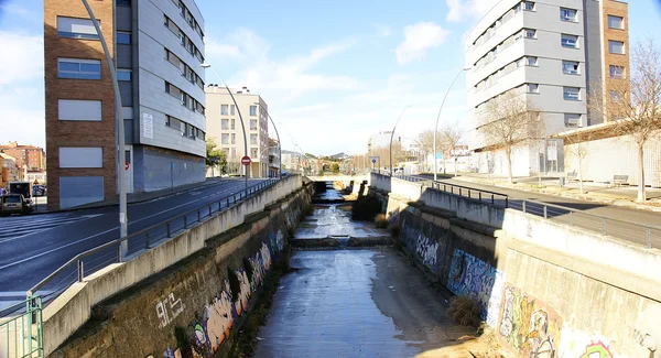 Kanalisering regenwater — Zdjęcie stockowe