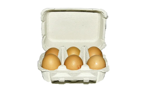 Chicken eggs — Stock Photo, Image