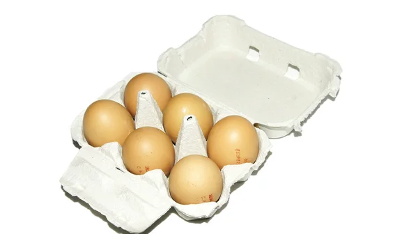 Chicken eggs — Stock Photo, Image